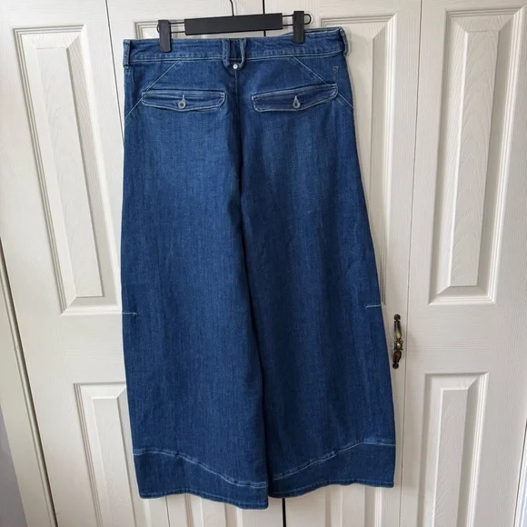 Pilcro Full Curve High-Rise Wide-Leg Jeans Women’s Size 30 - Picture 9 of 12